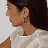 Rhode Huggie Earrings | 18K Gold