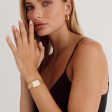 Kelly Watch | White | 18K Gold