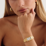 Kelly Watch | White | 18K Gold