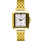 Ava Watch | White | 18K Gold