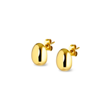 Bean Earrings | 18K Gold