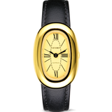 Bridgette Watch | Gold | Black Smooth