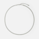 Beau Snake Necklace | Silver