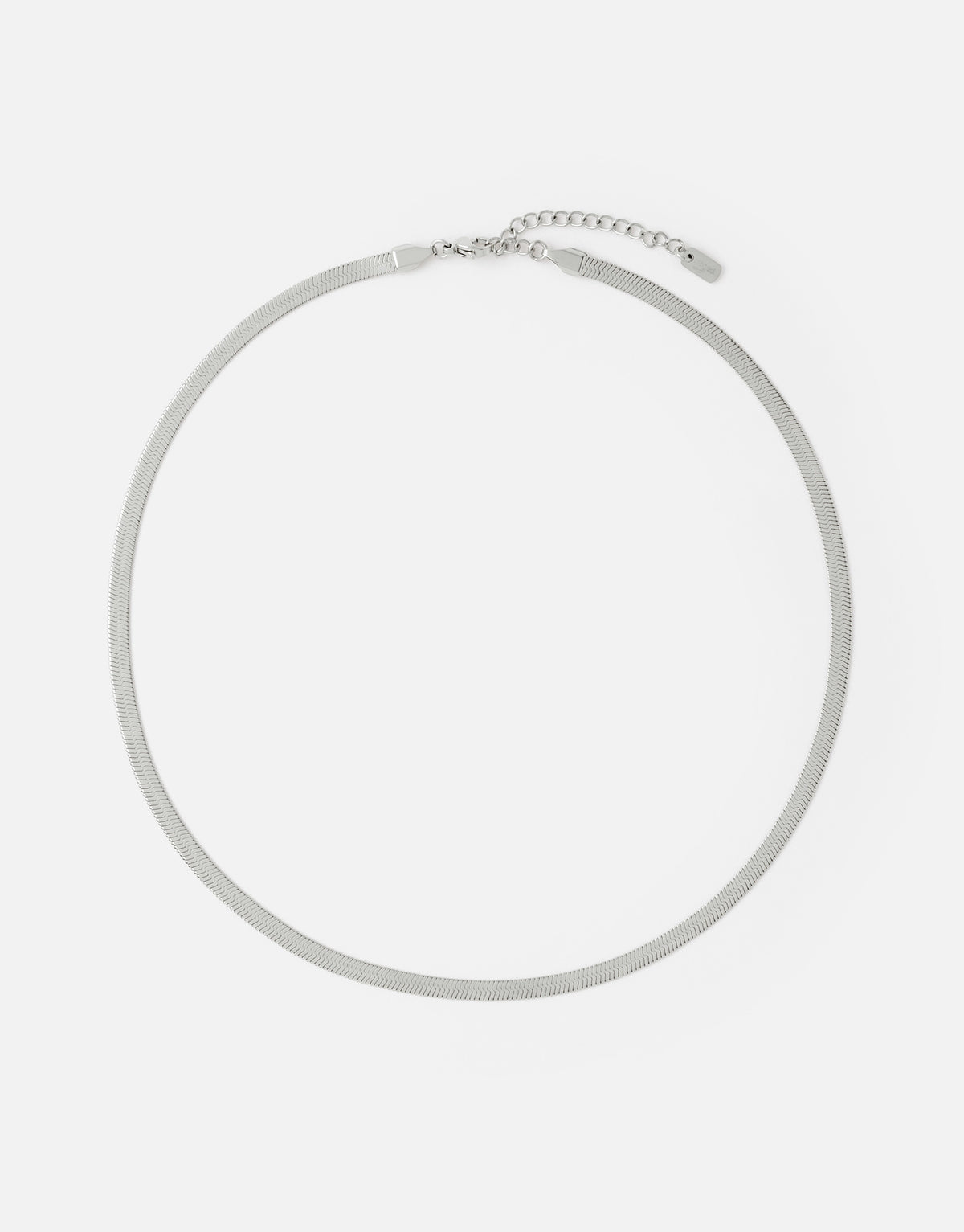 Beau Snake Necklace | Silver
