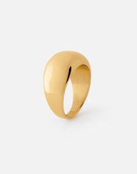 Yves Dome Ring | 18K Gold