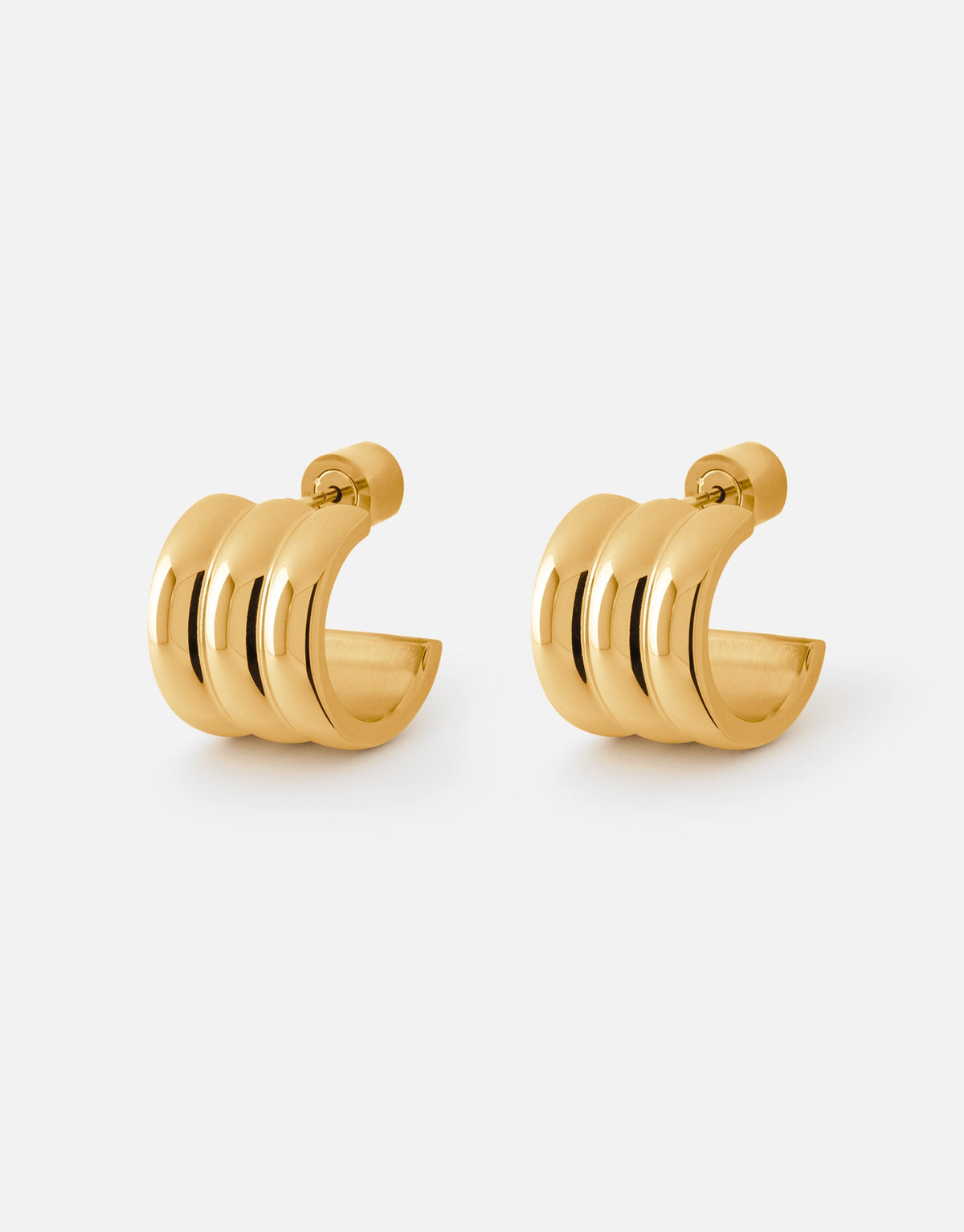 Liv Hoop Earrings | 18K Gold