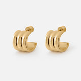 Liv Hoops Earrings | 14K Gold