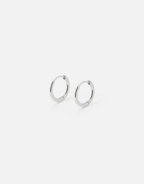 Rhi Huggie Sleeper Earrings | Silver