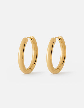 Rhode Huggie Earrings | 18K Gold