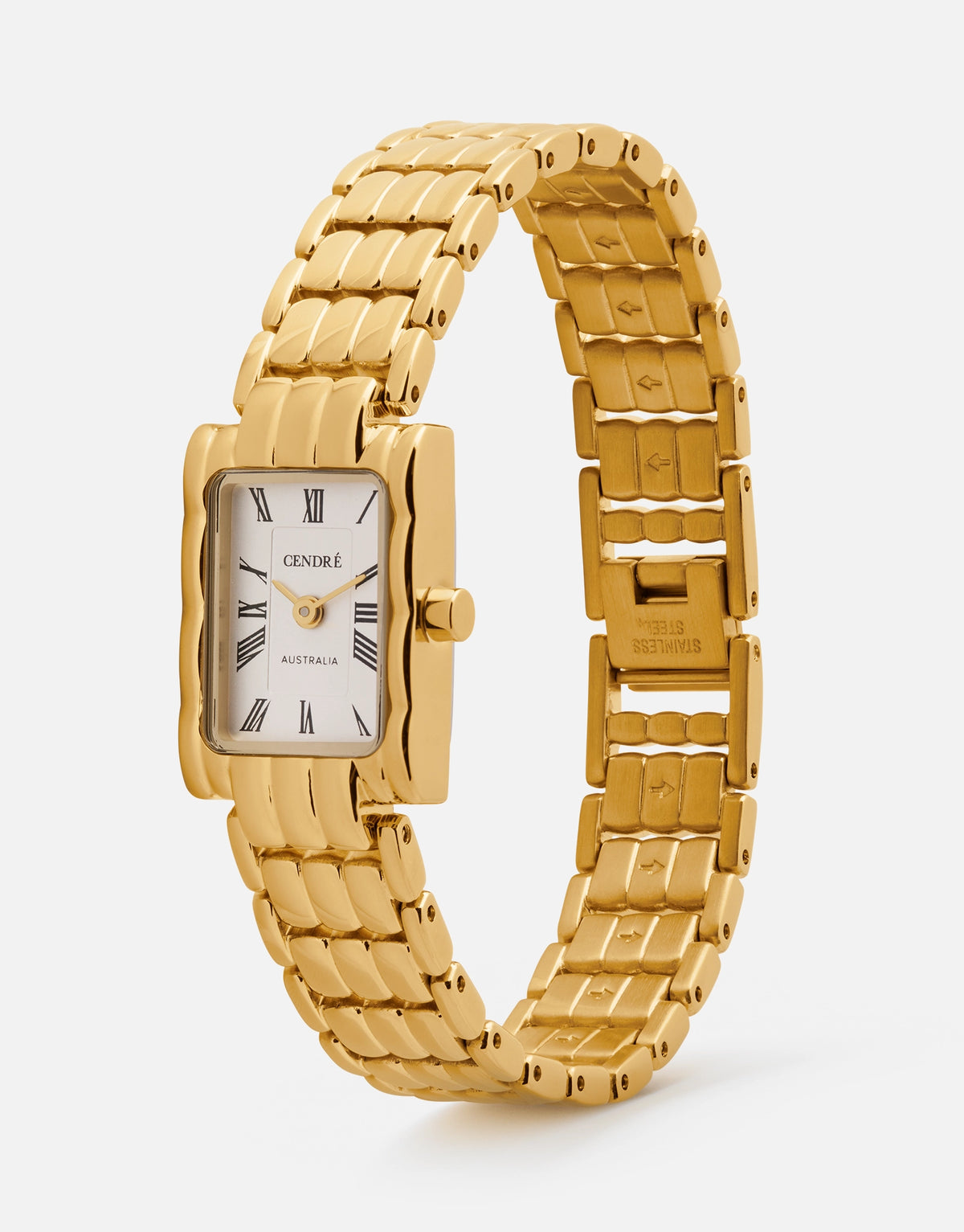 Mila Watch | White | 18K Gold