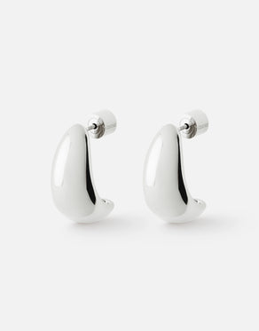 Enna Earrings | Silver