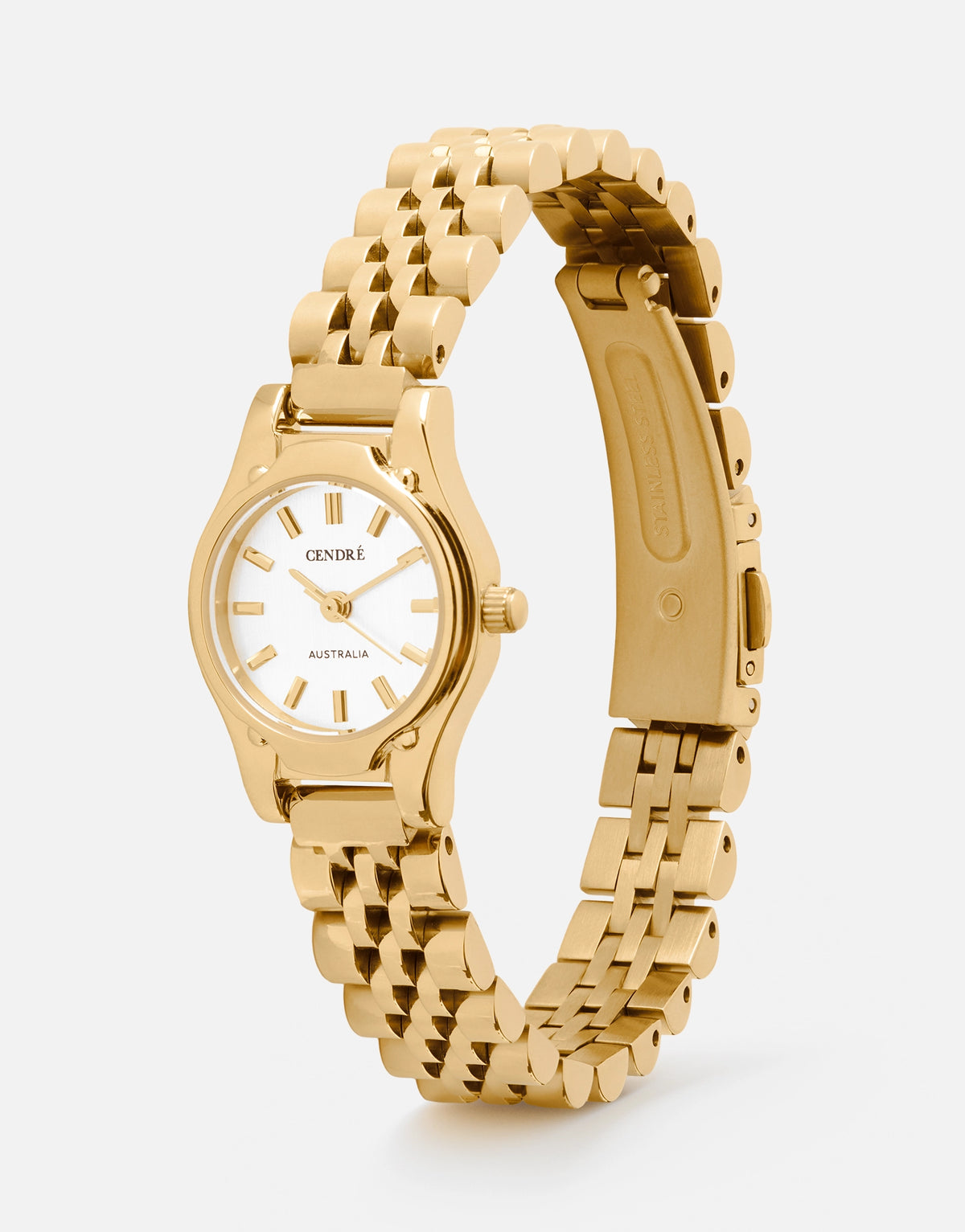 Isobel Watch | White | 14K Gold