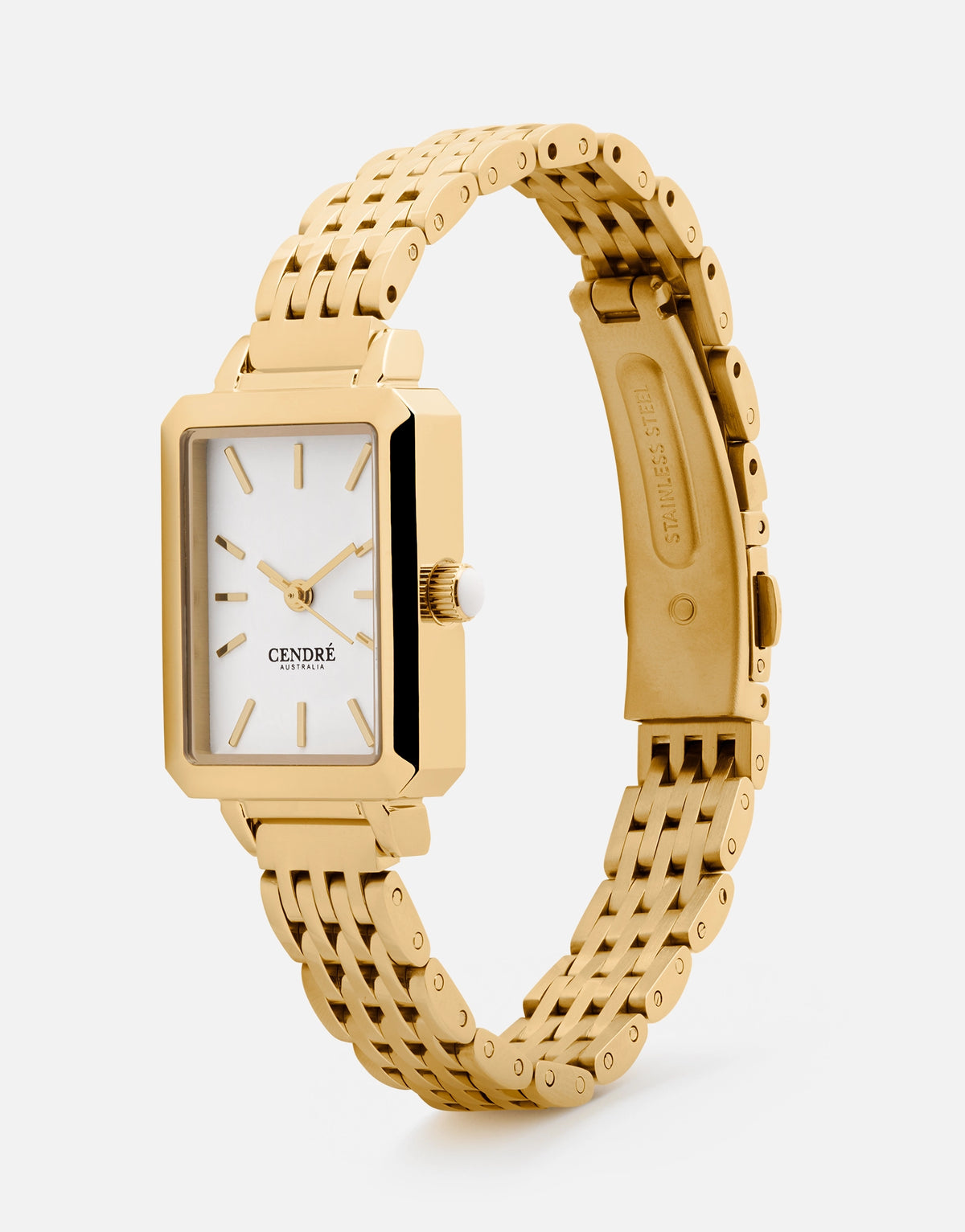 Mason Watch | White | 14K Gold