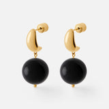 Vera Earrings | Black Onyx