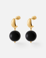 Vera Earrings | Black Onyx