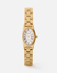Emmeline Watch | White | 14K Gold
