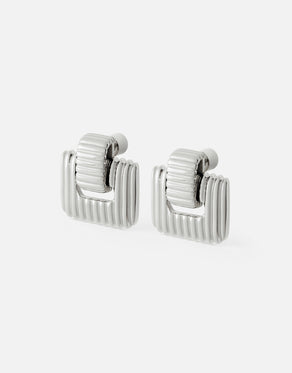 Mercer Earrings | Silver