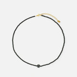 Madison Necklace | Black Agate