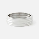 Gaia Bangle | Silver