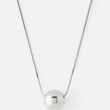 Delphine Necklace | Silver