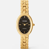 Phoebe Watch | Black | 18K Gold
