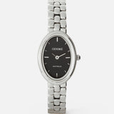 Phoebe Watch | Black | Silver