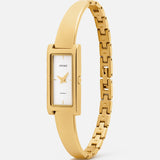 Mara Watch | White | 18K Gold