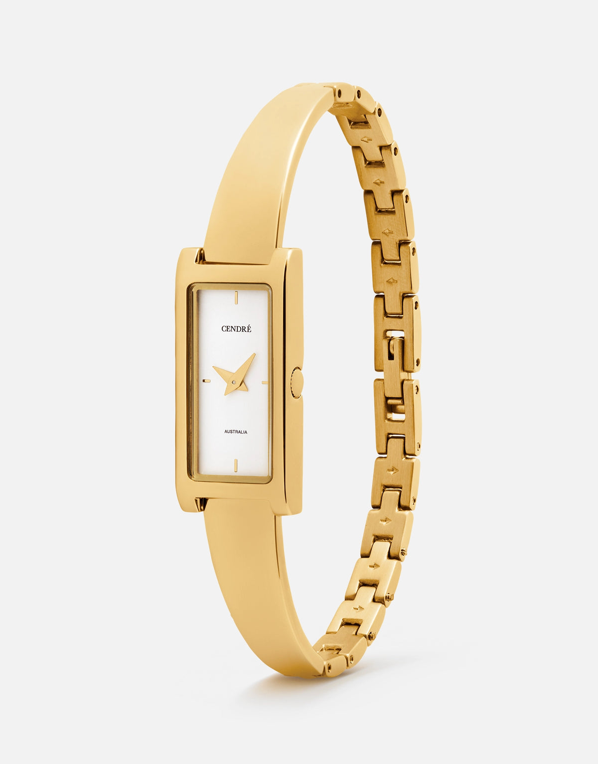 Mara Watch | White | 18K Gold
