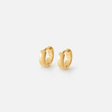 Bianca Huggie Earrings | 18K Gold