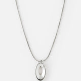 Alba Necklace | Silver