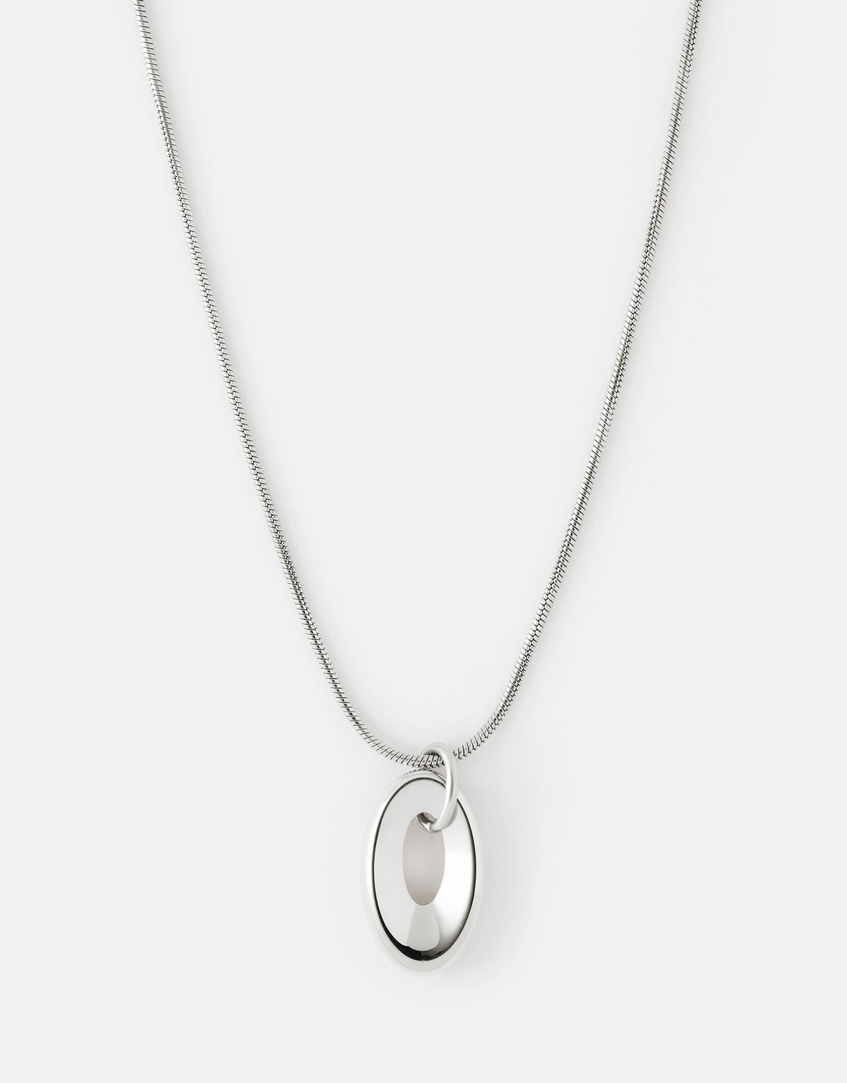 Alba Necklace | Silver