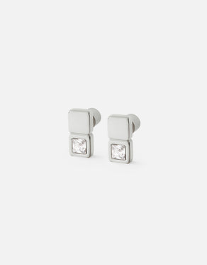 Parisiette Earrings | Silver