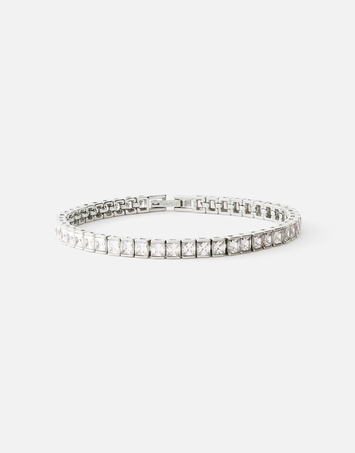 Amelie Tennis Bracelet | Silver