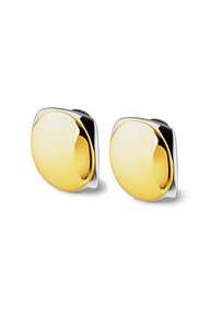 Gemini Earrings | Two-Tone