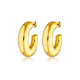 Kiki Hoop Earrings | 18K Gold