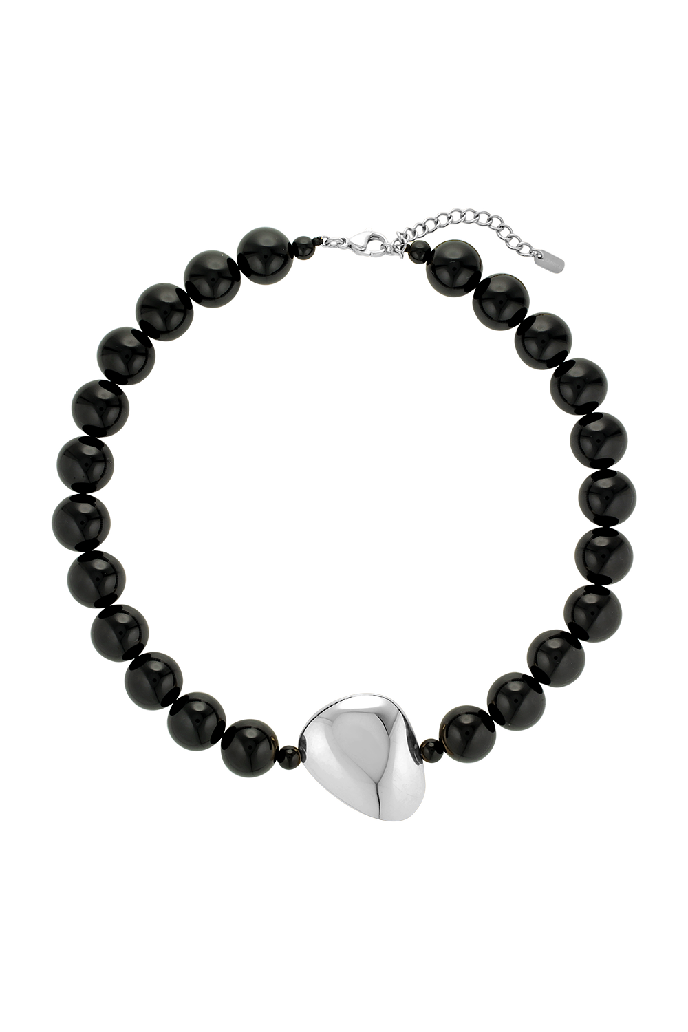 Plaza-Necklace-_-Silver