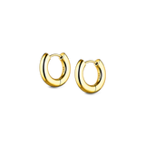 Rosie Huggie Earrings | 18K Gold