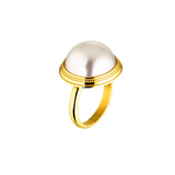 Rue Cler Pearl Ring | 18K Gold