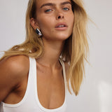Yvette Earrings | Silver