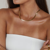 Beau Snake Necklace | 18K Gold