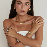 Beau Snake Necklace | 18K Gold