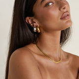 Beau Snake Necklace | 18K Gold