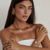 Beau Snake Necklace | 18K Gold
