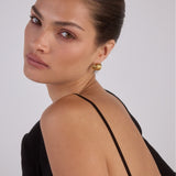 Liv Hoop Earrings | 18K Gold