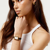 Odilla Huggie Earrings | 18K Gold