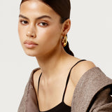 Kiki Hoop Earrings | 18K Gold