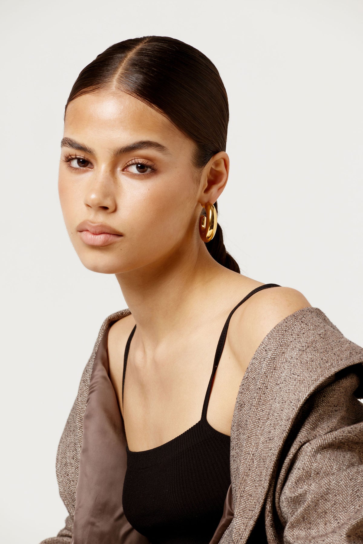 Kiki Hoop Earrings | 18K Gold